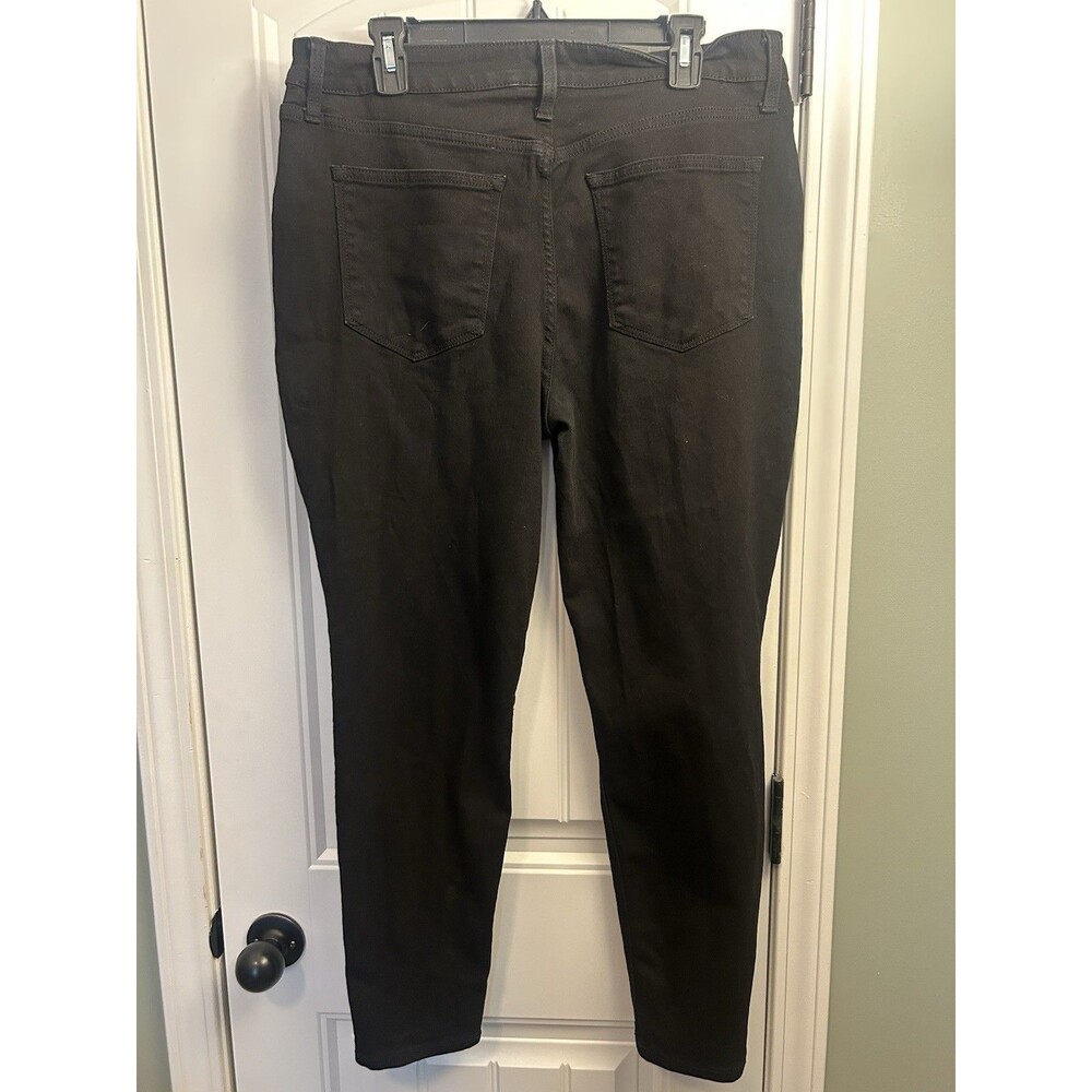 No Boundaries Juniors Jeans Size 16 Black High Rise Skinny Regular Stretch Comfy - Picture 11 of 15